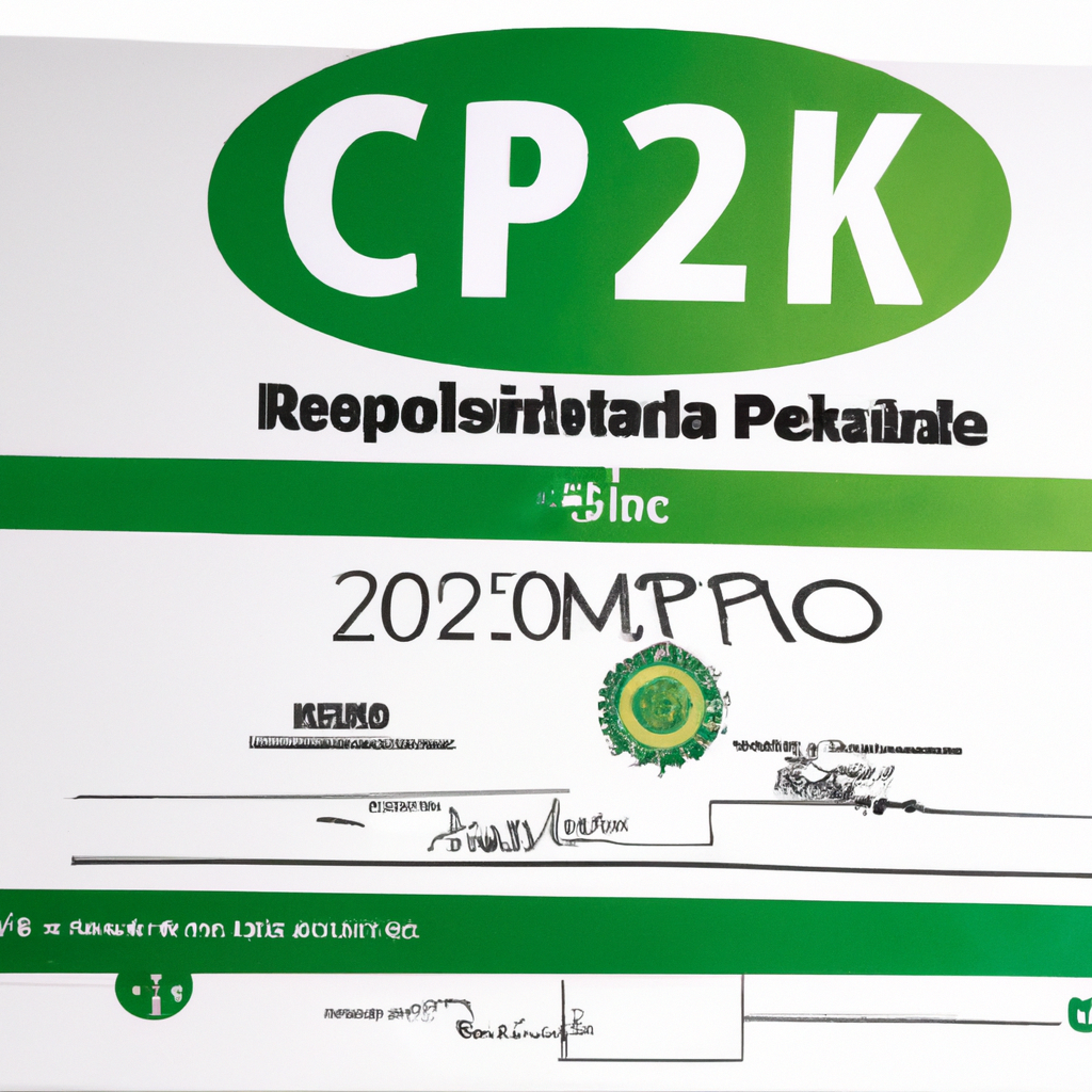 Certifikát Ekologický podnik roku