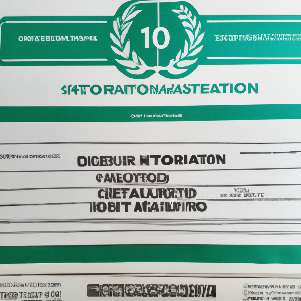Certifikát ISO 14001